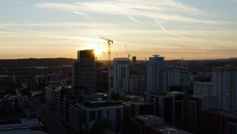 Drone-Shot-Orbiting-High-Rise-Buildings-In-Cardiff-08