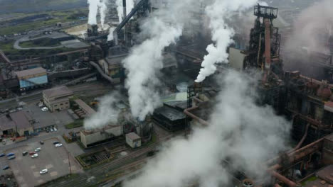 Drone-Shot-Approaching-Port-Talbot-Steel-Manufacturing-Plant-07