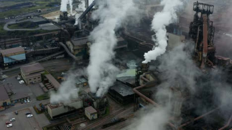 Drone-Shot-Pulling-Away-from-Port-Talbot-Steel-Manufacturing-Plant-07