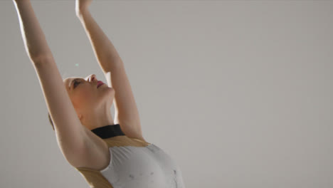 Tracking-Shot-of-Ballet-Dancer-Dancing-in-a-Black-Tutu