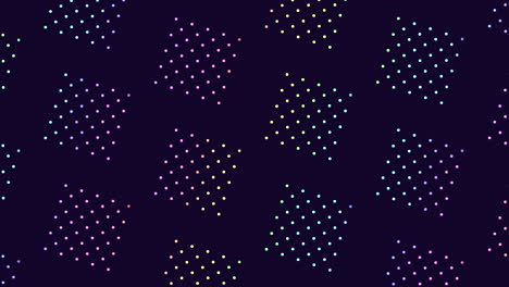 Motion-rainbow-dots-and-squares-pattern