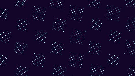 Motion-blue-dots-and-squares-pattern