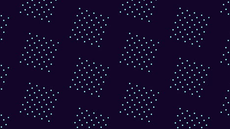 Motion-blue-dots-and-squares-pattern