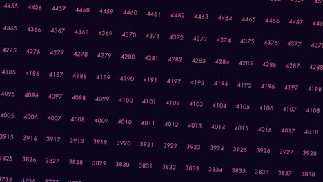 Motion-random-purple-numbers-pattern