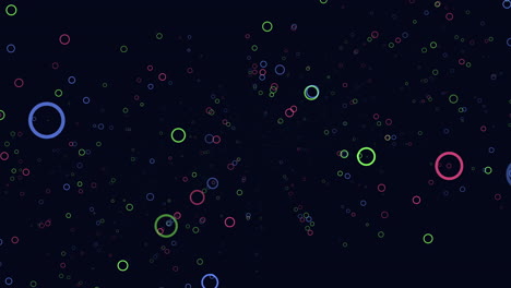 Fly-colorful-rings-and-dots-in-dark-galaxy