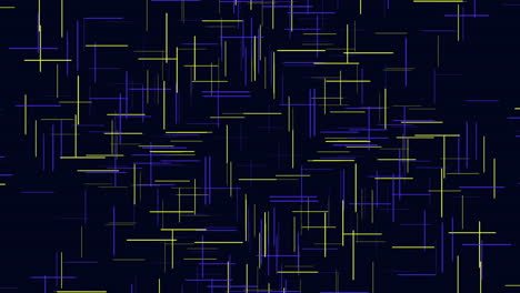 Motion-green-and-blue-lines-pattern-on-dark-space