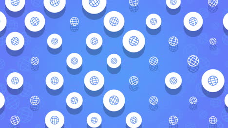 Globe-icons-pattern-on-social-network-background