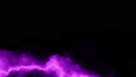 Nube-Púrpura-Mística-Que-Fluye-En-Tiempo-De-Tormenta-En-El-Espacio-Exterior-Negro