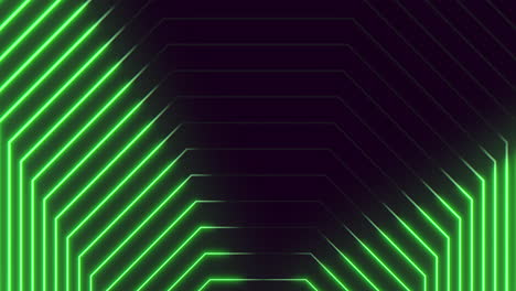Neon-green-lines-with-radar-effect
