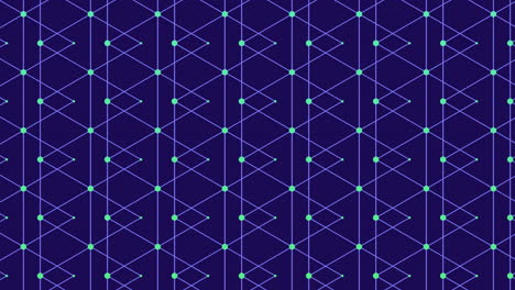 Purple-big-triangles-futuristic-pattern-with-neon-dots