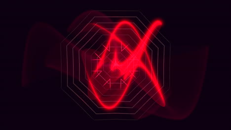 Neon-red-waves-and-lines-on-dark-space