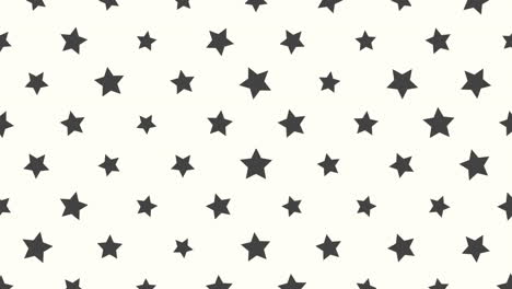Black-stars-pattern