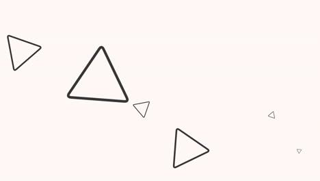 Volar-Simple-Forma-De-Triángulos-Negros