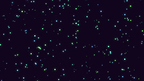 Fliegen-Sie-Neonglitter-Und-Konfetti-Auf-Dunklem-Raum