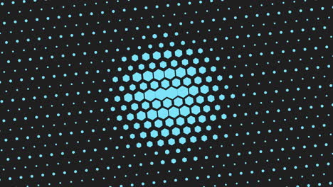Small-blue-and-black-geometric-hexagons-pattern