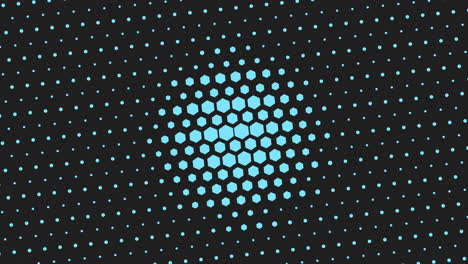 Small-blue-and-black-geometric-hexagons-pattern