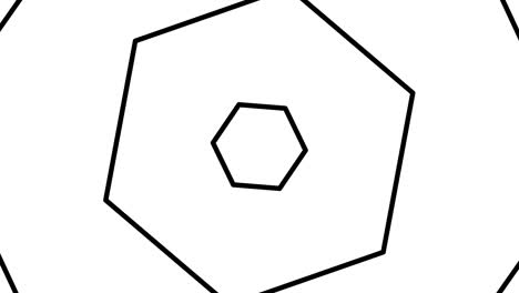Motion-black-geometric-hexagons