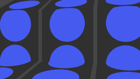 Motion-gradient-blue-circles-pattern