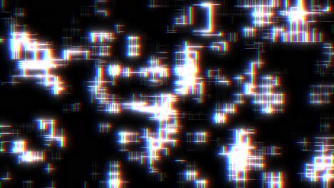 White-neon-lines-and-grid-pattern-with-glitch-in-80s-style