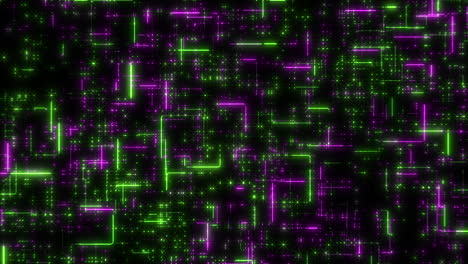 Green-and-purple-neon-lines-and-grid-pattern-in-80s-style