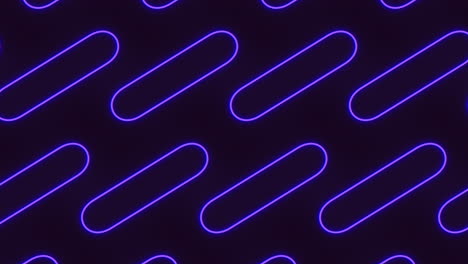 Neon-purple-lines-pattern-on-dark-black-space