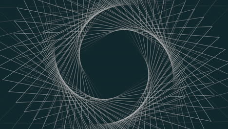 Weiße-Abstrakte-Geometrische-Linien-Auf-Dunklem-Raum