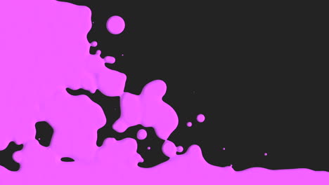 Líquido-Púrpura-Abstracto-Y-Manchas-De-Salpicaduras