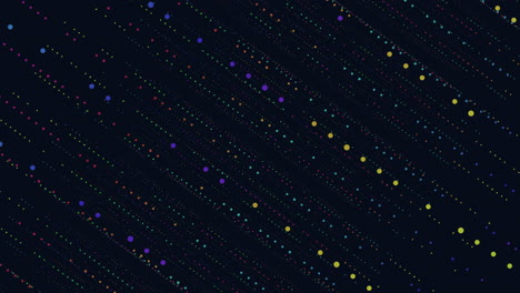 Random-rainbow-small-dots-in-lines-on-dark-space