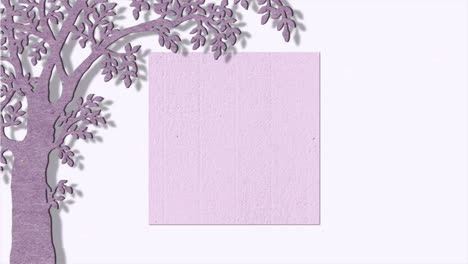 Pink-tree-and-frame-for-text