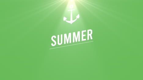 Sommer-Großer-Verkauf-Mit-Anker-Und-Sonnenstrahlen
