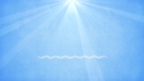 Sea-anchor-and-sun-rays
