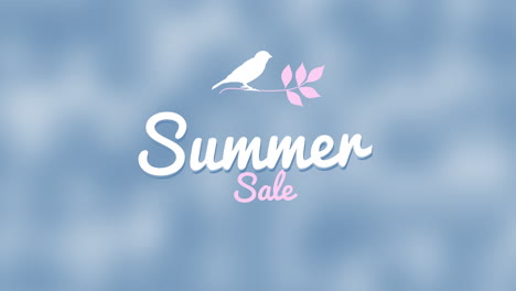 Summer-Sale-with-bird-and-leafs-on-blue-gradient