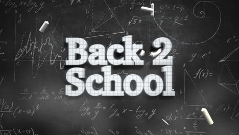 Zurück-Zur-Schule-Auf-Tafel-Mit-Mathematikformel
