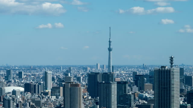 4K-Zeitraffer:-Tokyo-Skyline