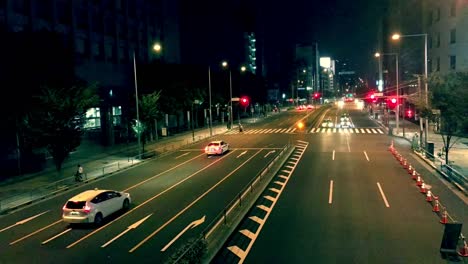 4K-video-of-mid-night-road-in-tokyo-Japan