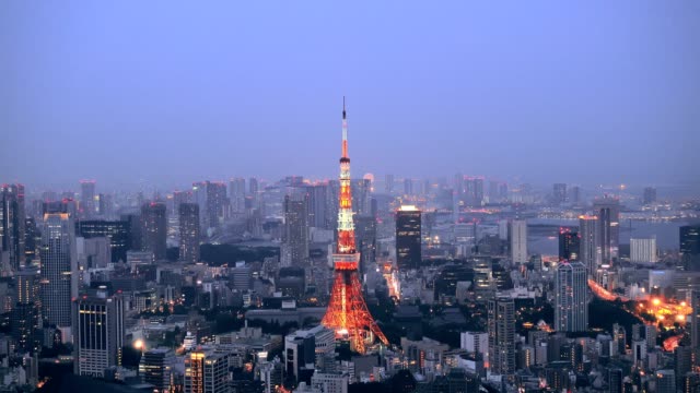 Tokyo-tower-is-a-communications-and-observation-tower-located-in-the-Shiba-koen-district