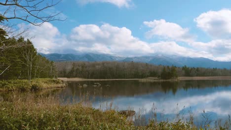 Shiretoko-Five-Lakes,Shiretoko-Goko,in-Shiretoko-National-Park,Hokkaido,Japan,Filmed-in-4K