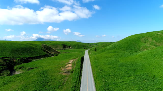 landscape-of-Aso-area-in-Japan