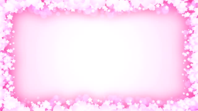 Cherry-Blossom,-Traditional-Japanese-New-Year,-Loop-Animation,