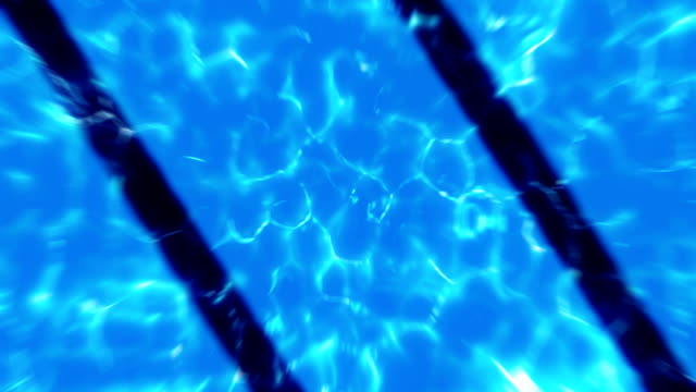 Vista-superior-de-la-piscina,-animación-CG-de-superficie-de-agua,-lazo,