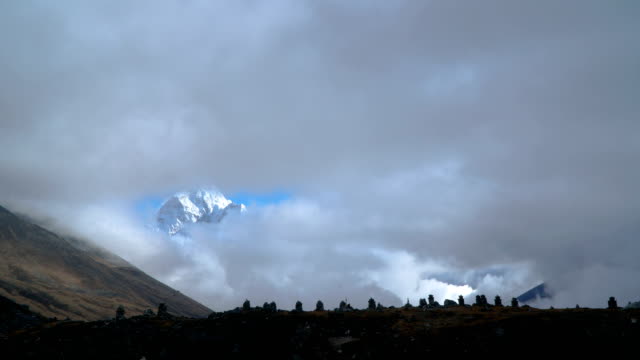 The-movement-of-clouds-over-the-mountain-Ama-Dablam