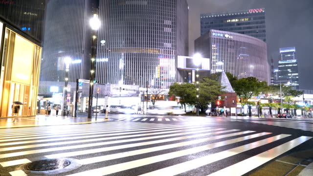 Lapso-de-tiempo-Tokio,-Japón