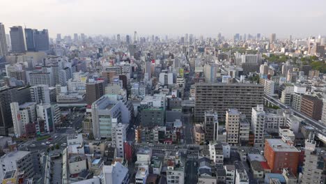 Osaka-city-aerial-panorama.-Shinsekai-aeria-top-view.