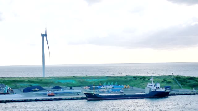 energía-limpia-reciclar-desde-el-molino-de-viento-o-turbinas-eólicas-o-las-granjas-de-Japón