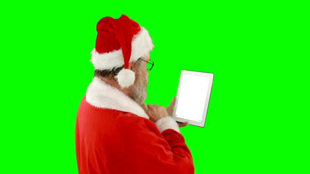 Santa-claus-con-tableta-digital