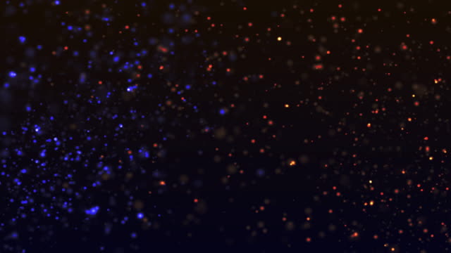 Animation-abstrakte-farbige-Partikel-Hintergrund