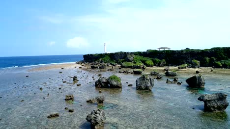 el-hermoso-paisaje-marino-en-Okinawa-en-Japón