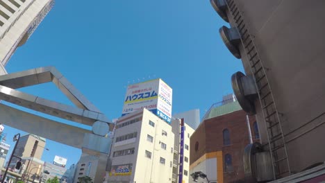 Time-Lapse-Hachioji-Stadt-Center,-Japan