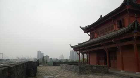 rainy-day-wuhan-city-famous-old-temple-panorama-4k-china