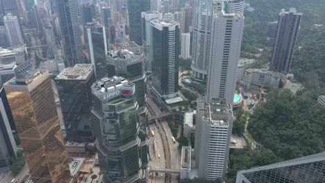 4K-Luftbild-Aufnahmen-von-zentralen-Stadtteil-in-Hong-Kong